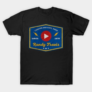 Randy Travis // Play Button T-Shirt